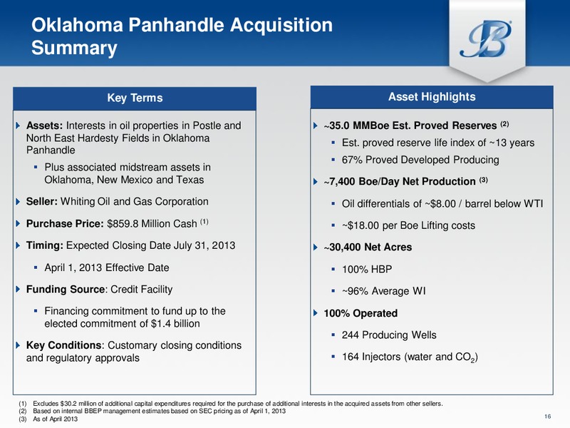Credit Suisse MLP and Energy Logistics Conference – Breitburn Energy Partners L.P. – slide 15