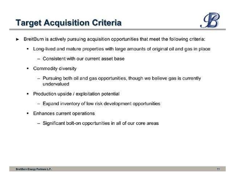 Imperial Capitals 5th Annual Global Opportunities Conference – Breitburn Energy Partners L.P. – slide 13