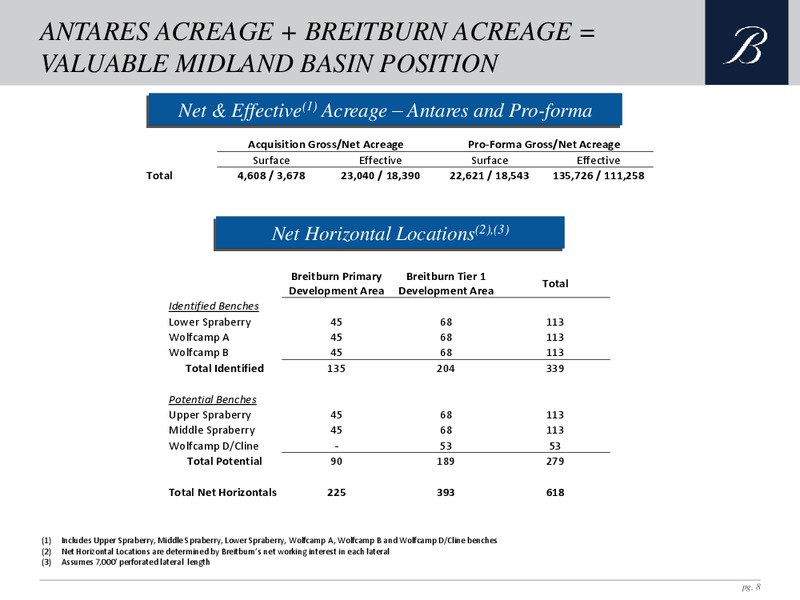 THIRD QUARTER 2014 CONFERENCE CALL – Breitburn Energy Partners L.P. – slide 7