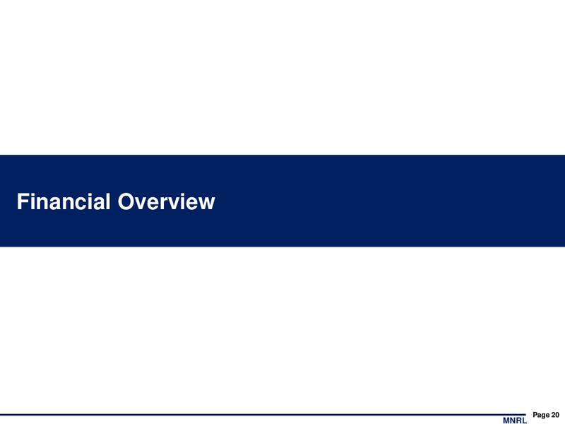 2Q 2019 Earnings Presentation – Brigham Minerals Inc. – slide 19