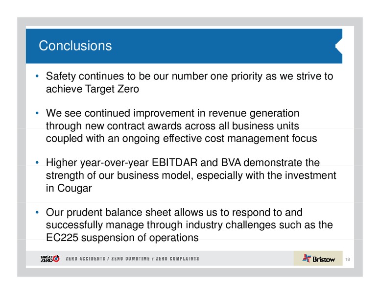 CREDIT SUISSE ENERGY SUMMIT – Bristow Group – slide 18