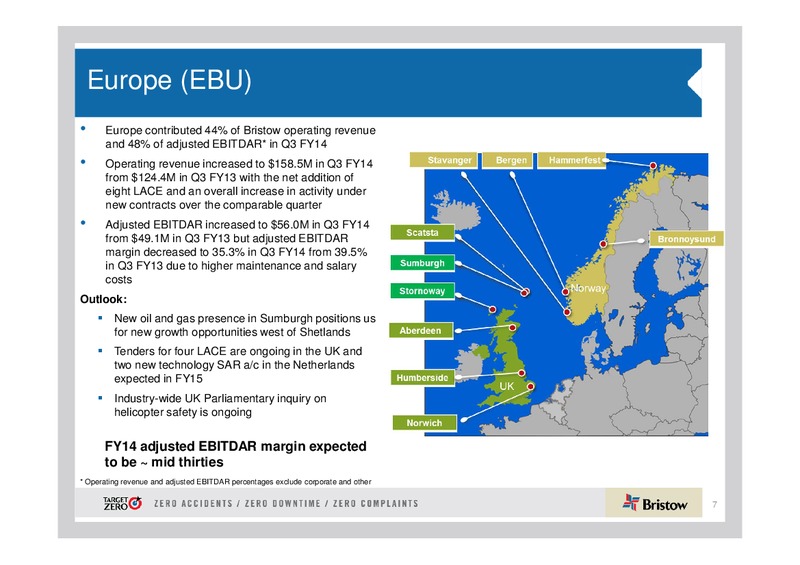 Q3 2014 EARNINGS CALL – Bristow Group – slide 6
