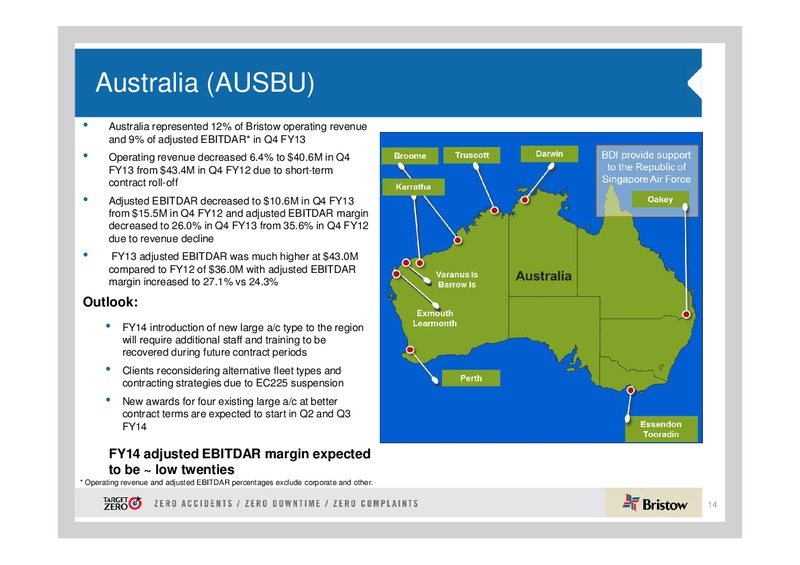 Q4 2013 EARNINGS CALL – Bristow Group – slide 13