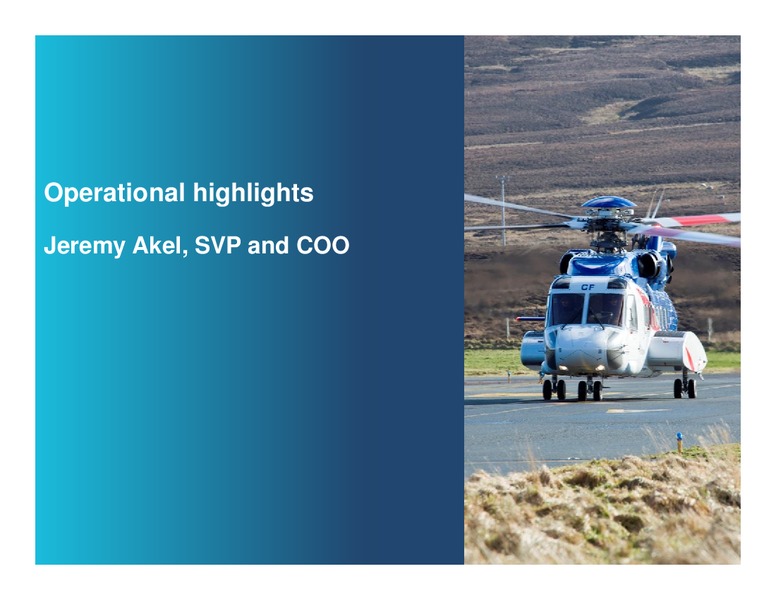 Q2 AND FY 2015 EARNINGS CALL – Bristow Group – slide 7