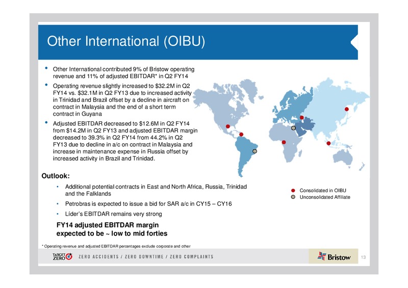 Q2 2014 EARNINGS CALL – Bristow Group – slide 12