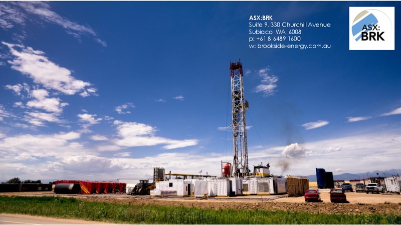 Annual General Meeting Presentation – Brookside Energy Limited – slide 18