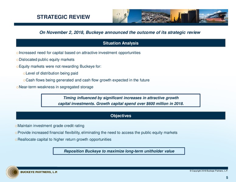 UBS Midstream MLP and Utilities One on One Conference – Buckeye Partners Lp – slide 4