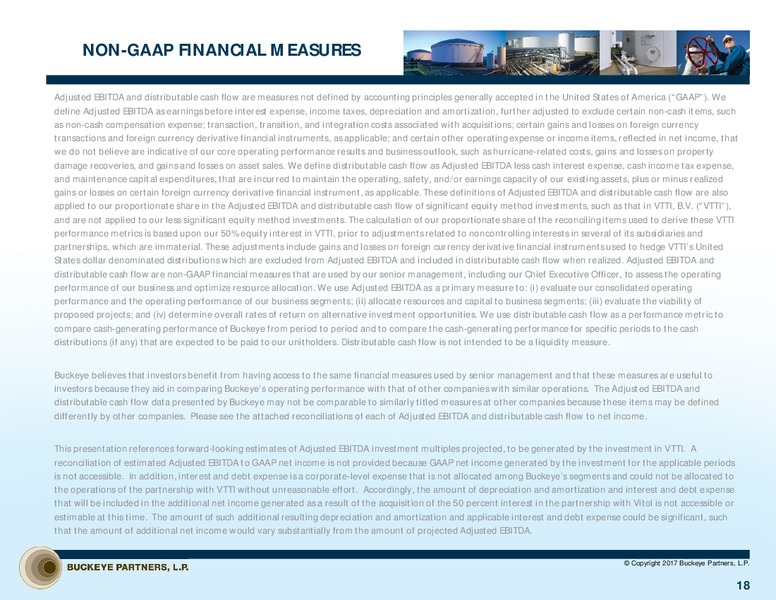 January 2018 Investor Presentation – Buckeye Partners Lp – slide 17