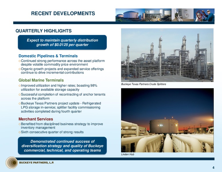 Citi Investor Tour – Buckeye Partners Lp – slide 3