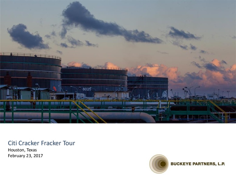 Citi Cracker Fracker Tour – Buckeye Partners Lp – slide 1