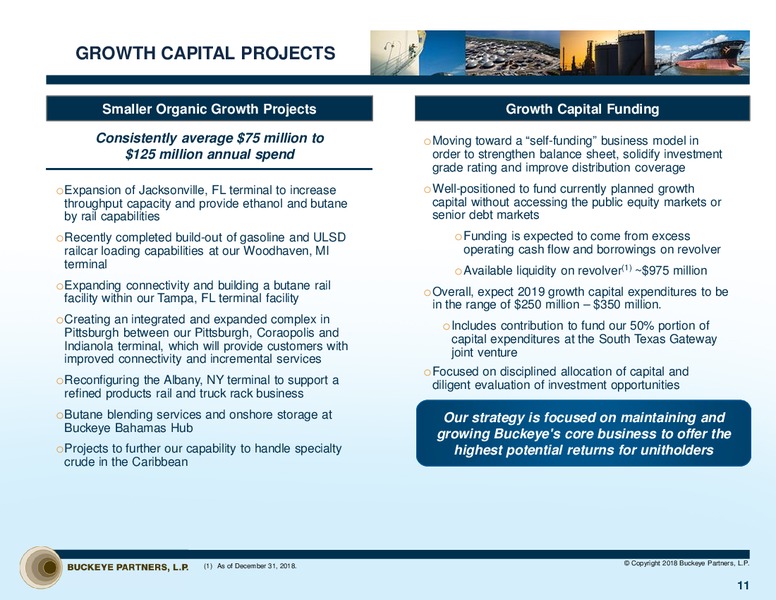 April 2019 Investor Presentation – Buckeye Partners Lp – slide 10