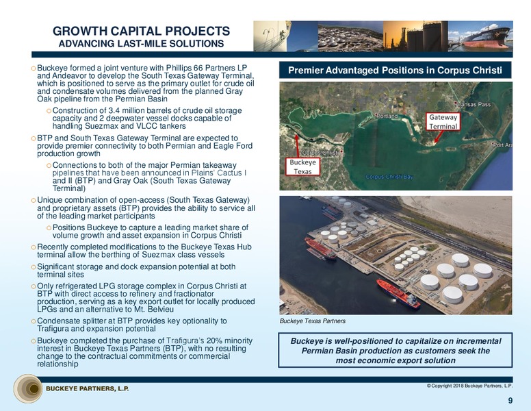 2018 MLP & Energy Infrastructure Conference – Buckeye Partners Lp – slide 8