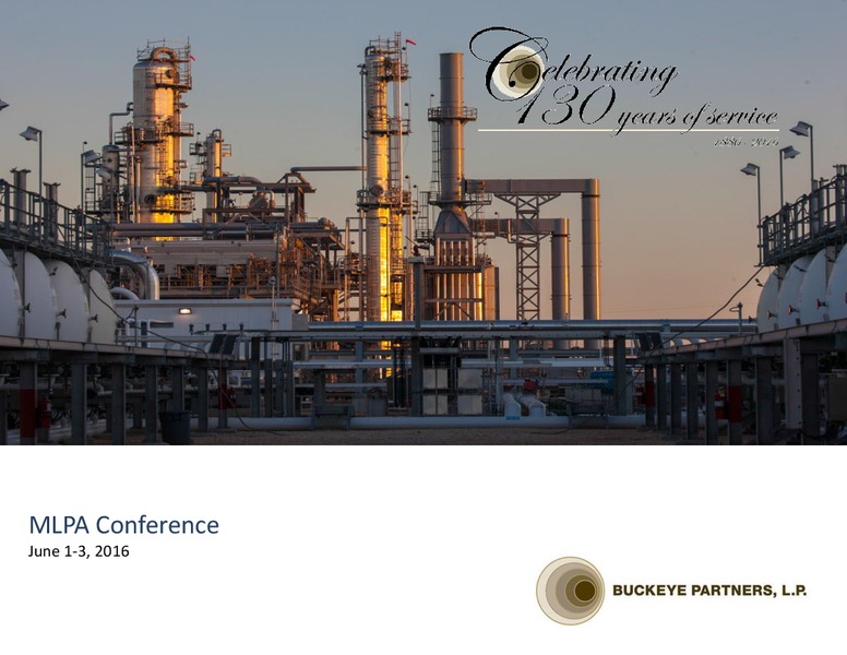 MLPA Conference – Buckeye Partners Lp – slide 1