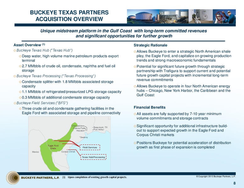 JUNE 2015 INVESTOR PRESENTATION – Buckeye Partners Lp – slide 7