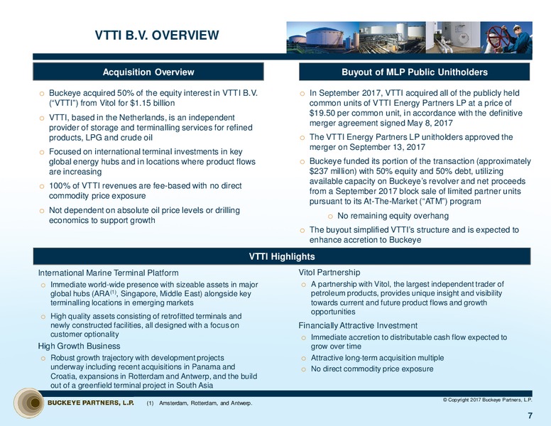 Jefferies 2017 Energy Conference – Buckeye Partners Lp – slide 6