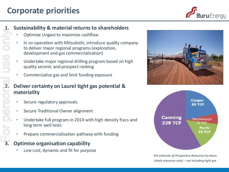 MACQUARIE AUSTRALIA CONFERENCE – Buru Energy Limited – slide 8