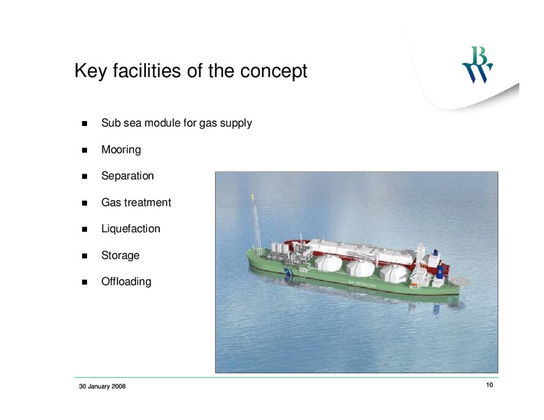 JANUARY 2008 INVESTOR PRESENTATION – Bw Offshore – slide 9