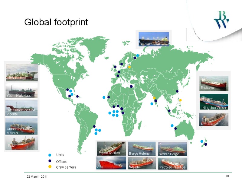 MARCH 2011 INVESTOR PRESENTATION – Bw Offshore – slide 37