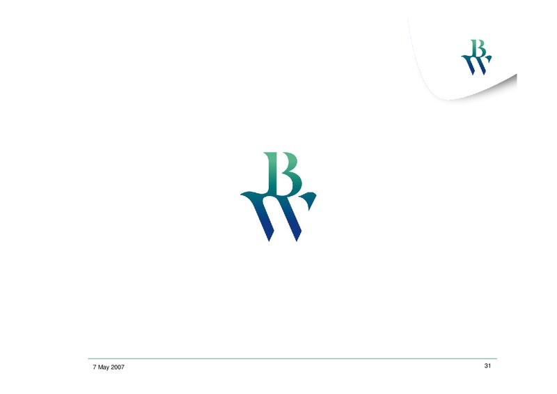 Q1 2007 INVESTOR PRESENTATION – Bw Offshore – slide 30