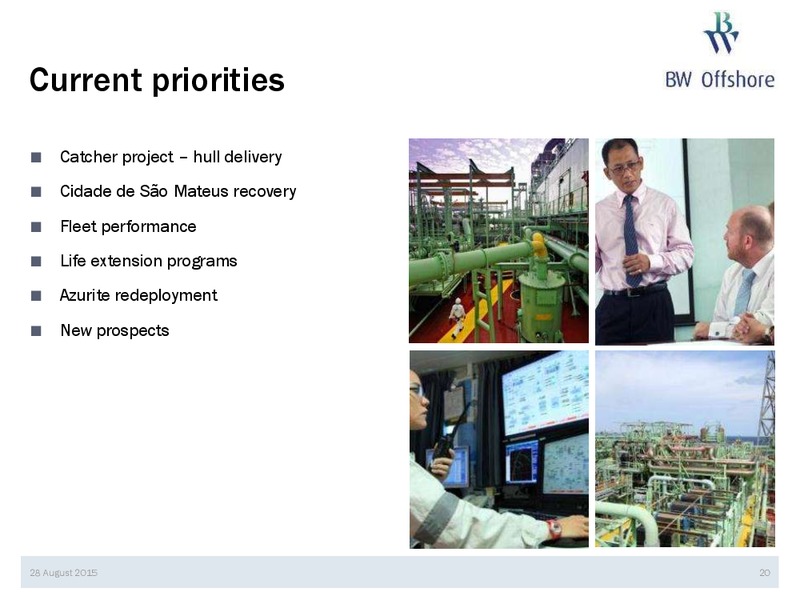 Q2 2015 Earnings Call – Bw Offshore – slide 19