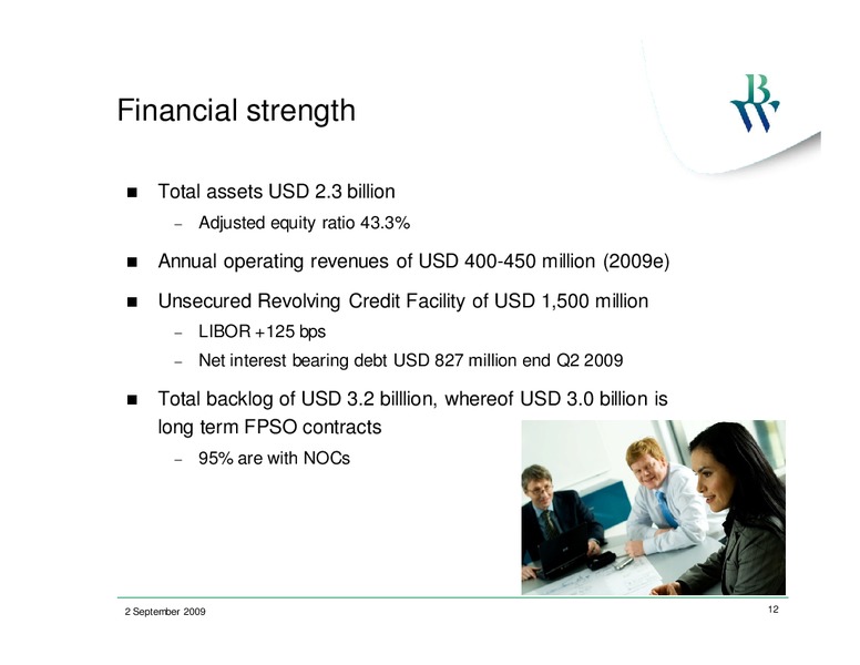 PARETO OIL AND OFFSHORE CONFERENCE – Bw Offshore – slide 11