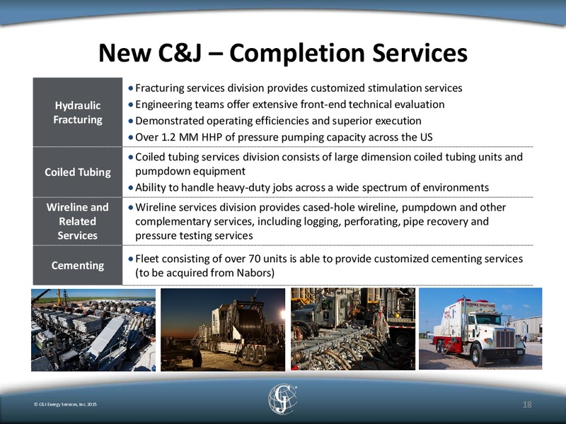 Goldman Sachs Global Energy Conference – C&J Energy Services Inc. – slide 17
