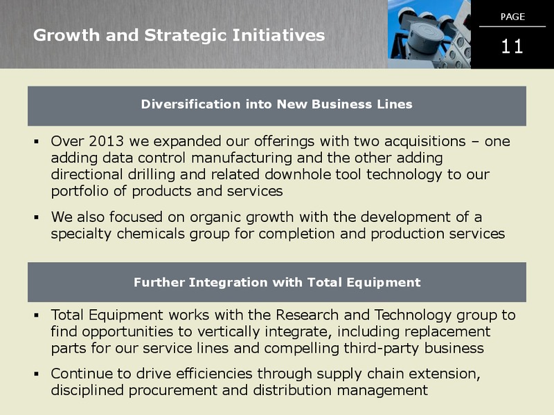 SIMMONS ENERGY CONFERENCE – C&J Energy Services Inc. – slide 10