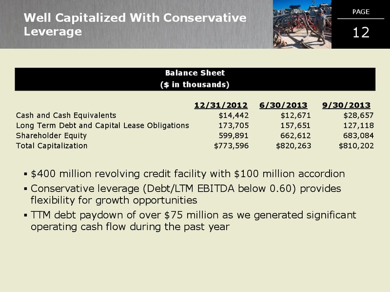 Stephens Fall Investment Conference – C&J Energy Services Inc. – slide 11