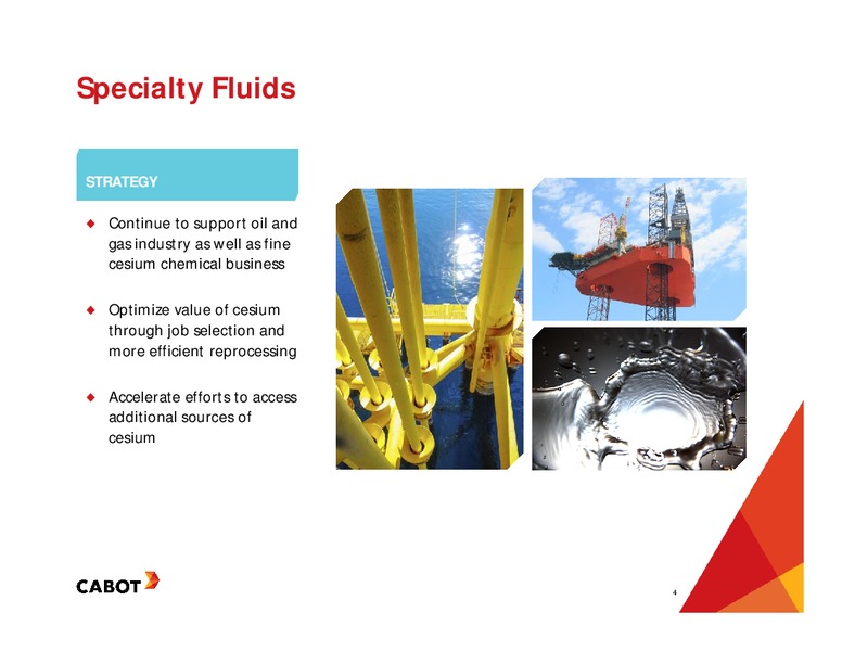 Earnings Teleconference – Cabot Corp – slide 3