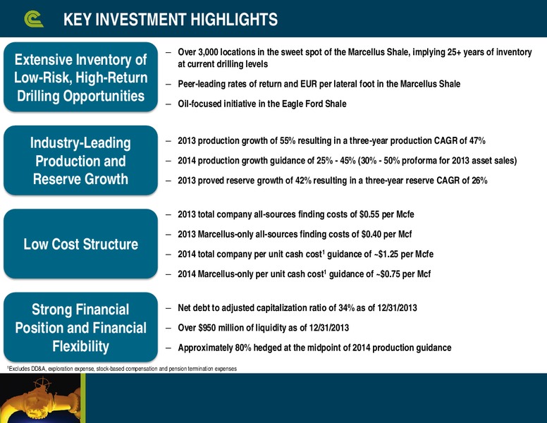Simmons Energy Conference – Cabot Oil & Gas Corp – slide 2