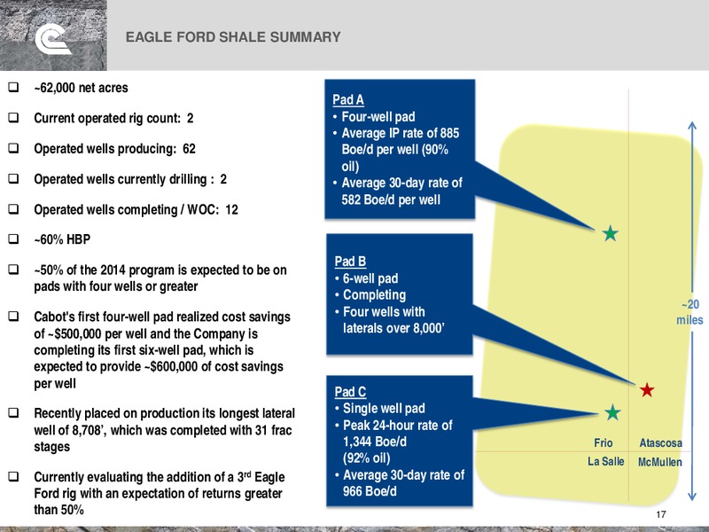 Howard Weil Energy Conference – Cabot Oil & Gas Corp – slide 17