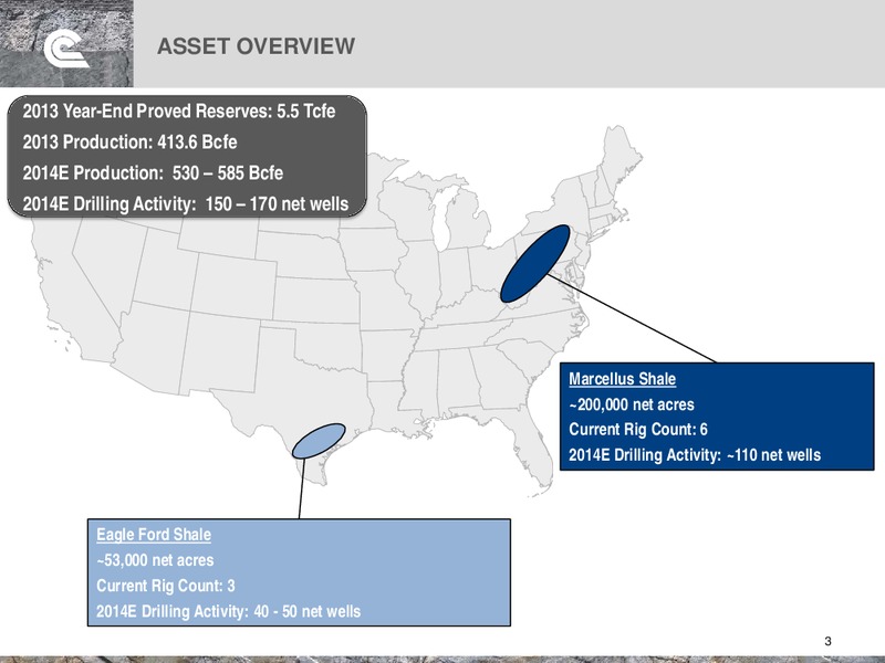 Barclay's 2014 CEO Energy Power Conference – Cabot Oil & Gas Corp – slide 3