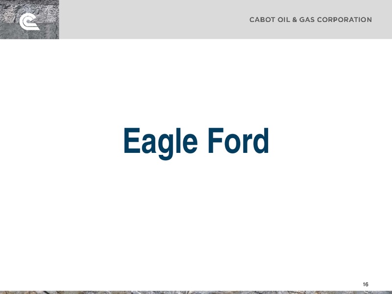 Citi 2014 Global Energy and Utilities Conference – Cabot Oil & Gas Corp – slide 16