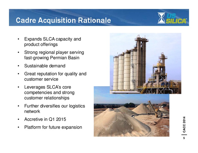 Carde Acquistion Conference Call – Cadre Services Inc. – slide 4