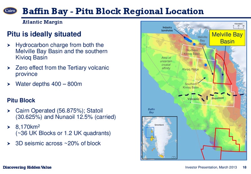 INVESTOR PRESENTATION – Cairn Energy Plc – slide 17