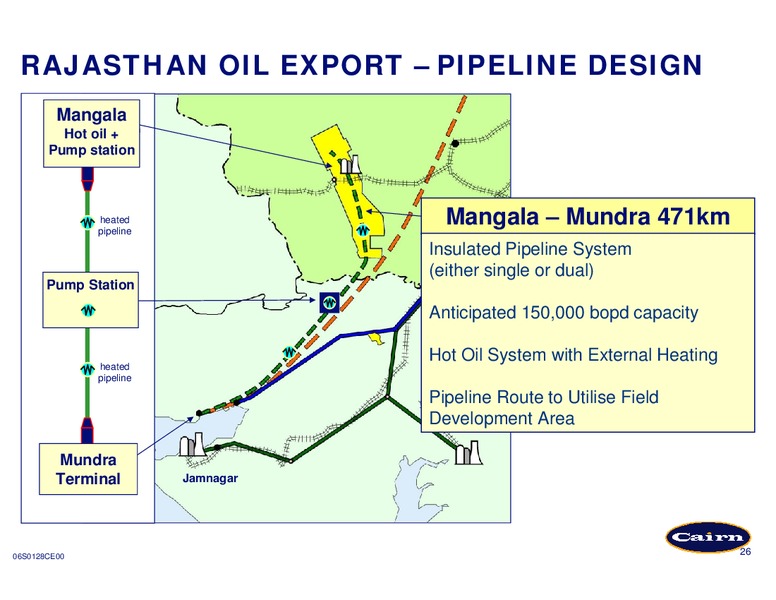 PRELIMINARY RESULTS PRESENTATION – Cairn Energy Plc – slide 26