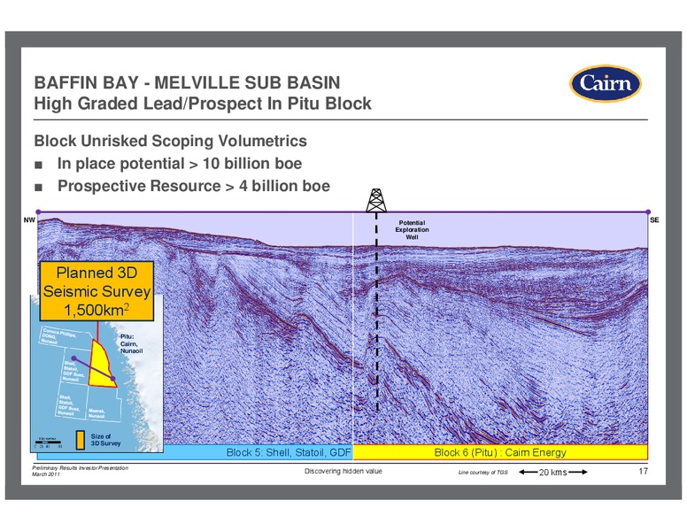 INVESTOR PRESENTATION – Cairn Energy Plc – slide 16
