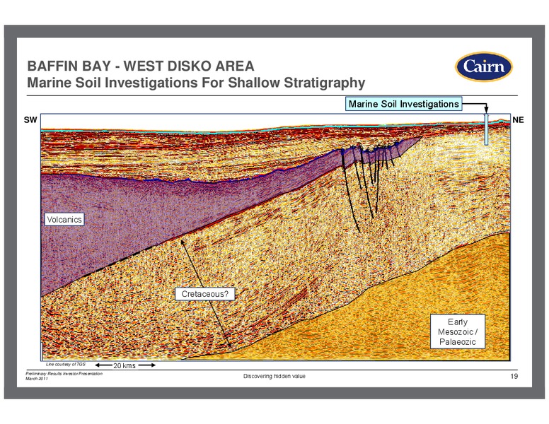 INVESTOR PRESENTATION – Cairn Energy Plc – slide 18