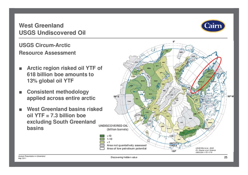 ANALYST PRESENTATION IN GREENLAND – Cairn Energy Plc – slide 24