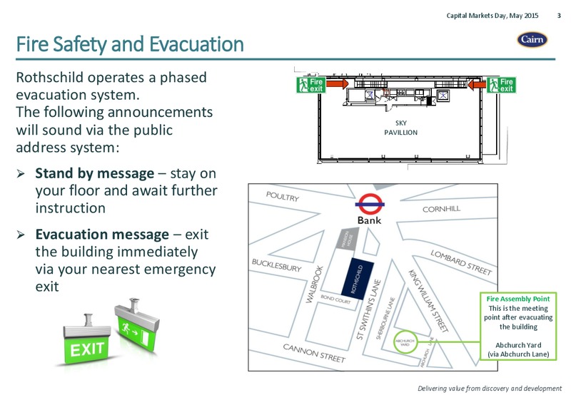 CAPITAL MARKETS DAY SENEGAL – Cairn Energy Plc – slide 2