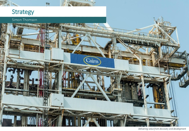 CAPITAL MARKETS DAY SENEGAL – Cairn Energy Plc – slide 3