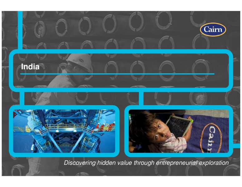 SCOTTISH OIL CLUB – Cairn Energy Plc – slide 4
