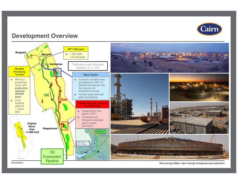 SCOTTISH OIL CLUB – Cairn Energy Plc – slide 16