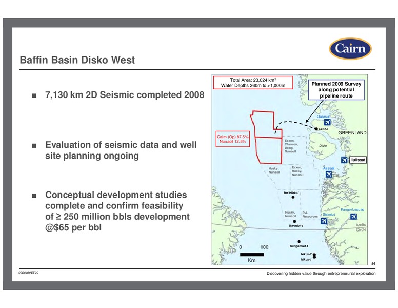 SCOTTISH OIL CLUB – Cairn Energy Plc – slide 54