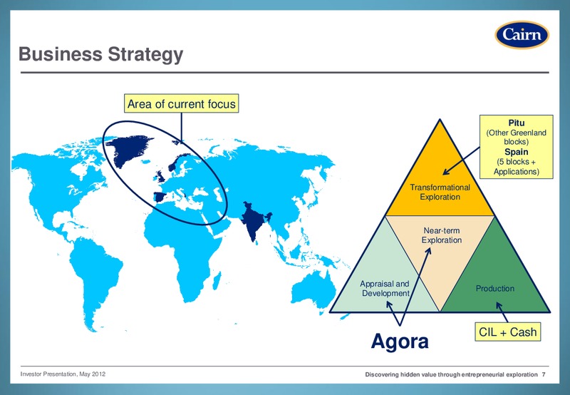 MAY 2012 INVESTOR PRESENTATION – Cairn Energy Plc – slide 6