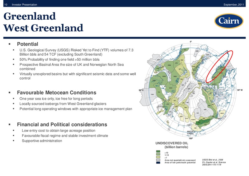SANFORD BERNSTEIN CONFERENCE – Cairn Energy Plc – slide 9