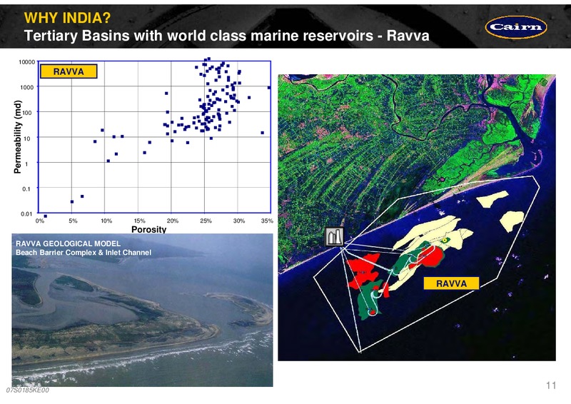 WORLD OIL & GAS ASSEMBLY – Cairn Energy Plc – slide 11