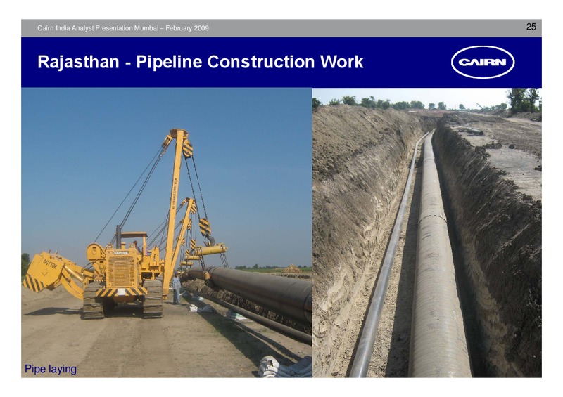 ANALYST PRESENTATION – Cairn India – slide 24