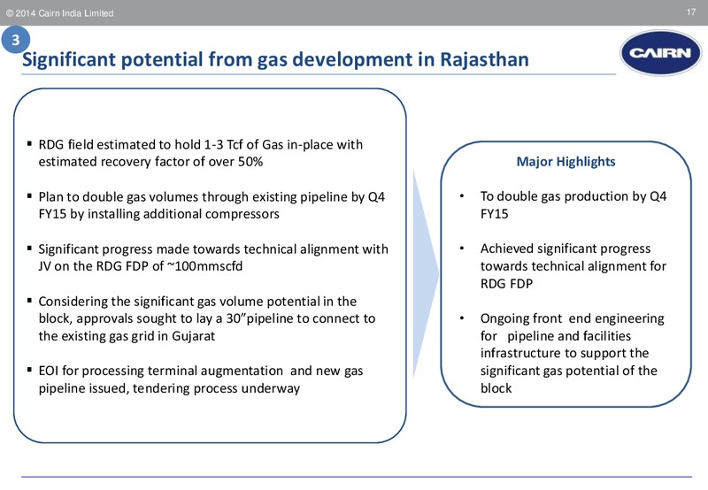 CLSA HONG KONG FORUM – Cairn India – slide 16