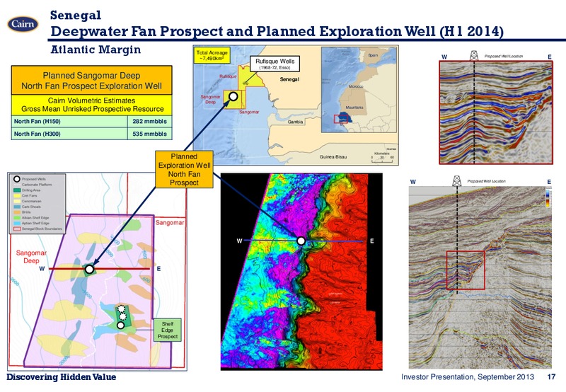 INVESTOR PRESENTATION – Cairn Energy Plc – slide 16
